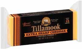 00 cs Tillamook Cheddar Sharp 12/8 oz 07283000552 38851 3.