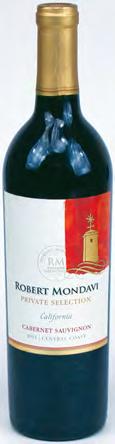 Mondavi Private Selection Wines 750 ml.