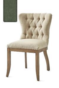 Armchair with loose cover, velvet Sea