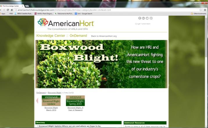 For More Information on Boxwood Blight http://www.ct.gov/caes/cwp/view.asp?a=3756&q=500388 http://ccesuffolk.