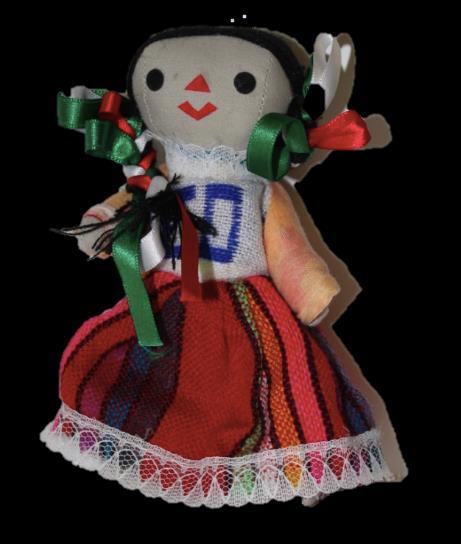 MARIA MUÑECA DE TRAPO Marias are rag dolls (muñecas de trapo) made from old clothing and fabrics.