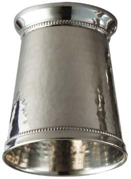 BRSG-900 $10 75 EA. MINT JULEP CUP (SILVERPLATE) ROLLED EDGE. BRS-1960 7 OZ., 3.5 H. 3.125 DIA. $12 15 EA.