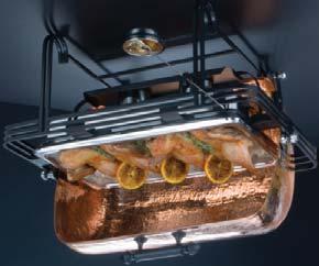 CHAFER $1,042 00 EA. ACSS-1212 12 L. SOLID SPOON $6 50 EA. HAMMERED  VENTED GLASS LID KEEPS FOOD FROM DRYING OUT.
