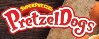 SUPERPRETZEL Soft Pretzels wrapped around a
