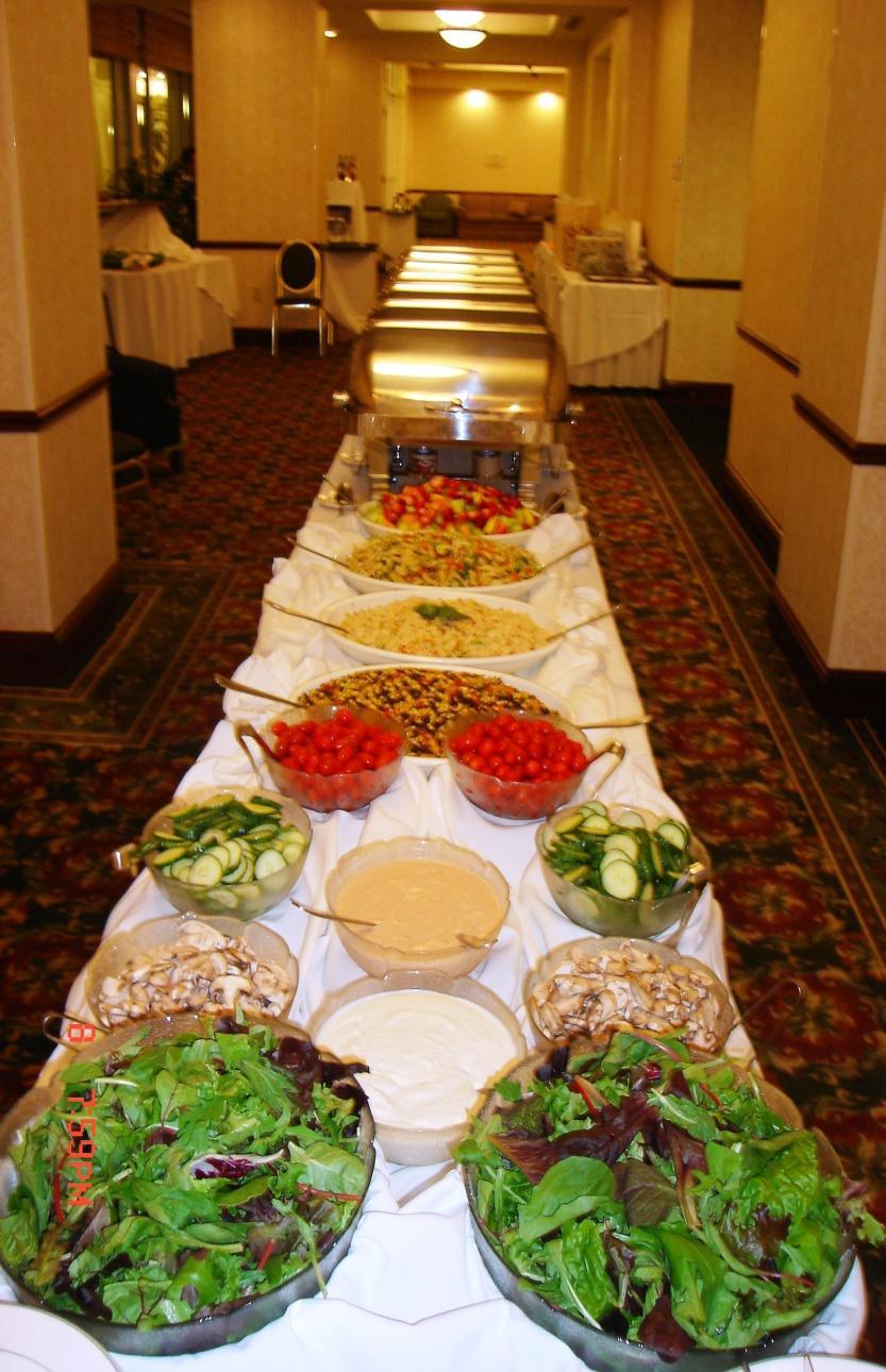 A D U L T D I N N E R B U F F E T S E R V I C E Adult Buffet Dinner Service Buffet inclusive of Starbuck s Regular & Decaffeinated Coffee, Selection of Tazo Herbal Teas and Iced Tea Salads (All