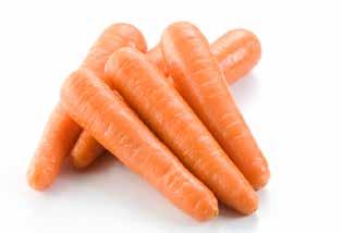 carrot in half.