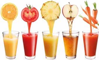 Freshly Blended Juices FRESHLY SQUEEZED FRUIT JUICES Orange, carrot, apple, strawberry, SAR 26 pineapple, mango, kiwi, watermelon, or Create your own fresh juice blend to suit your taste!