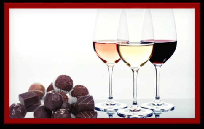 Thursday, July 19 Chocolate and Wine Pairing Bake, pair, taste, enjoy! Is chocolate and wine pairing an art or science?