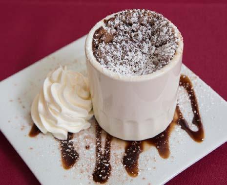 souffle style dessert SEASONAL DESSERT CARROT CAKE HAAGEN DAZS vanilla