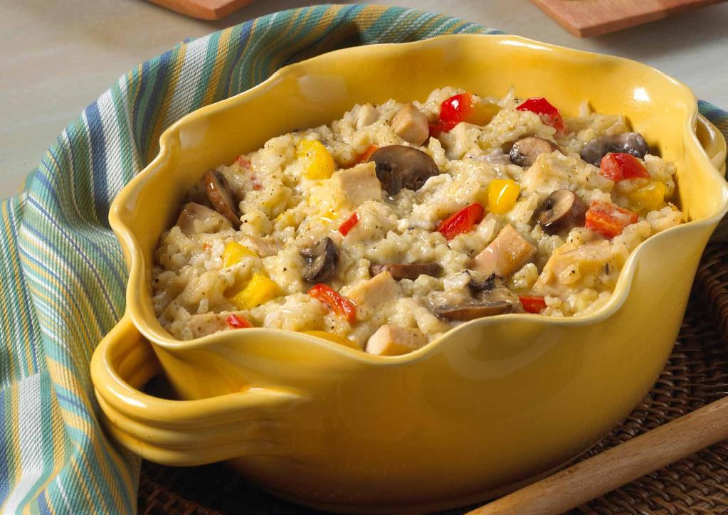 PORTUGAL Chicken and Rice Casserole Portions: 6 Serving Size: 300 g Calories: 297 Cholesterol: 48 mg Protein: 19 g Sodium: 212 mg Carbohydrates: 32 g Potassium: 305 mg Fat: 10 g Phosphorus: 204 mg