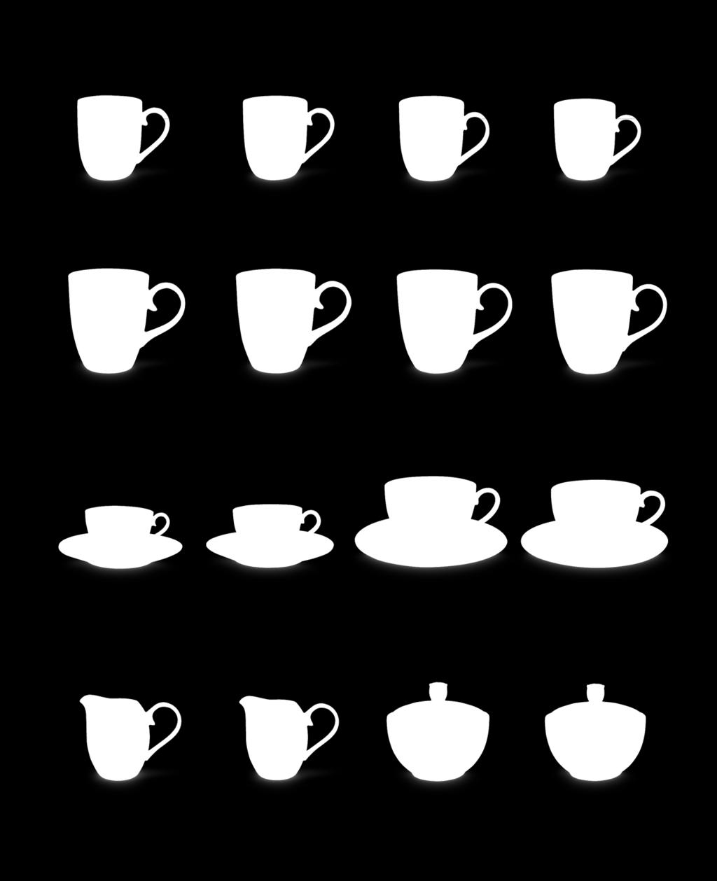 018.037 Tea Tip Blue - 6/48 51.018.040 Tea Tip Green - 6/48 51.004.045 Espresso Cup & Saucer Blue - 80 ml - 6/48 51.004.046 Espresso Cup & Saucer Green - 80 ml - 6/48 51.004.041 Cappuccino Cup & Saucer Blue - 280 ml - 6/24 51.