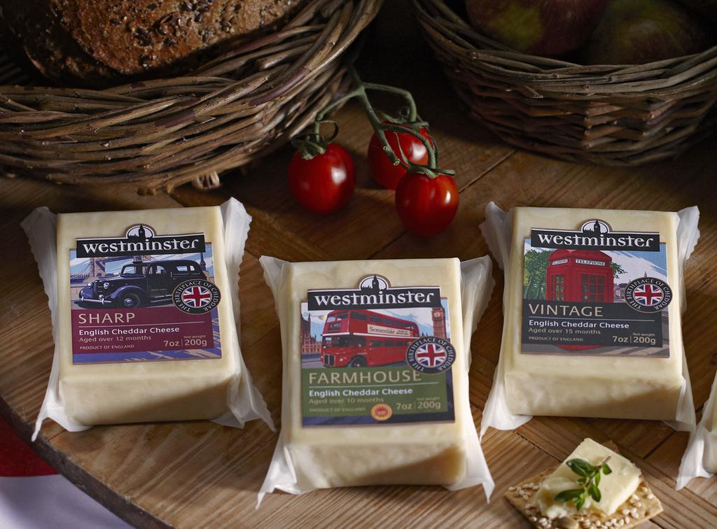 Westminster Aged English Cheddar is made on the farm, a few miles from that village where it all began.