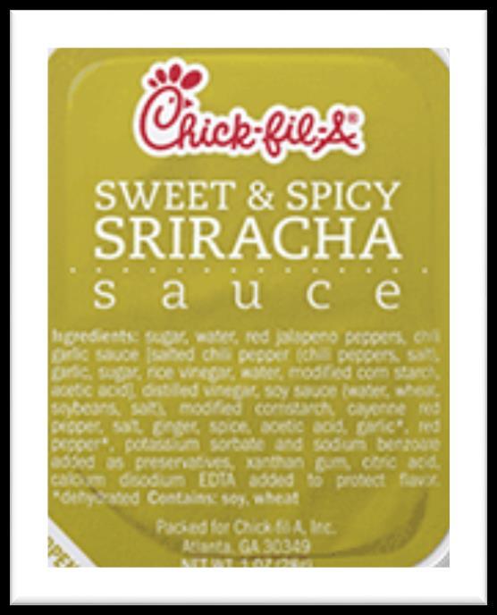 Retail Examples Chick fil a s newest sauces Sweet & Spicy