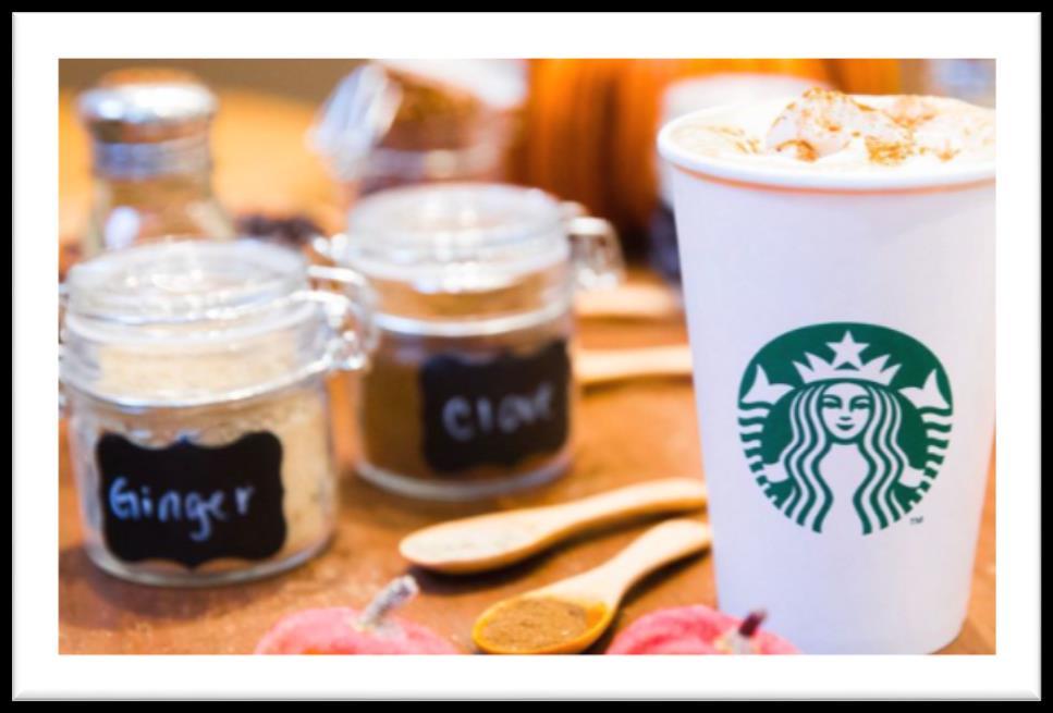 Retail Examples Starbuck s pumpkin spice latte Rivals the McRib