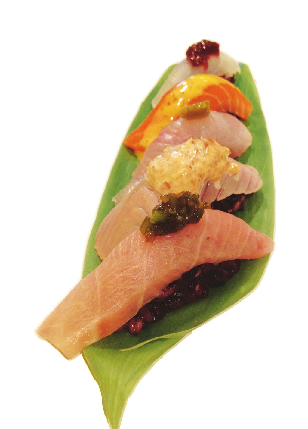 Kinme-Dai (Alfonsino) Aji (Jack Mackerel) Shima- Aji (Striped Jack) Kohada (Gizzard Shad) Bonito (Baby Tuna) FISH FROM JAPAN ( Tsujiki Market ) All