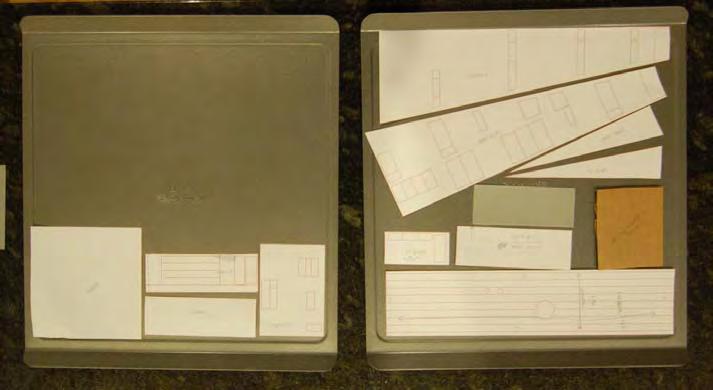 Instructions Making the individual pieces Step 1 Print and cut out the template pieces from sheets 5-7. You will need to have legal-size paper (8.5 x 14 ).