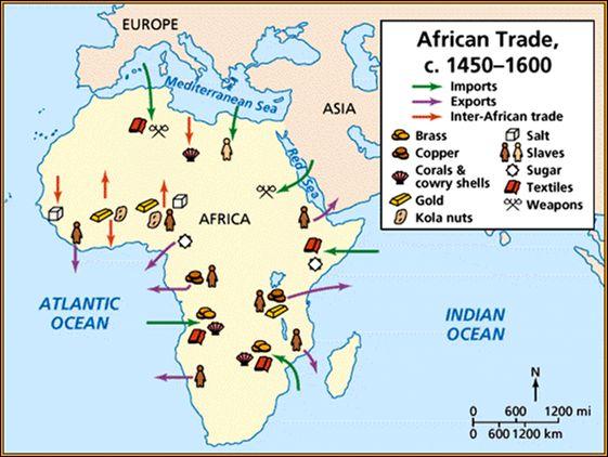 Trade networks, impact on trade networks: new gold deposits found in the east, Timbuktu