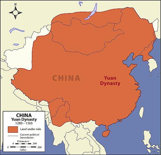 #7 Yuan Dynasty Time period: 1279 to 1368 (post-classical) Rise: It rose in 1279 because the Mongols