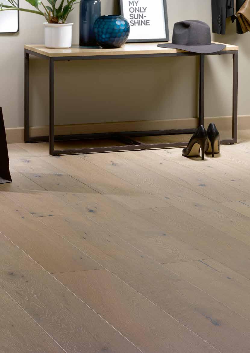 Engineered wood Collection A famously good-looking and hardwearing flooring, Alsafloor parquet adds immediate