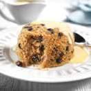 Sticky Toffee Pudding with Toffee Sauce Individual Spotted Dick