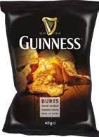 Guinness Crisps 20 x 40g 95791 Burts