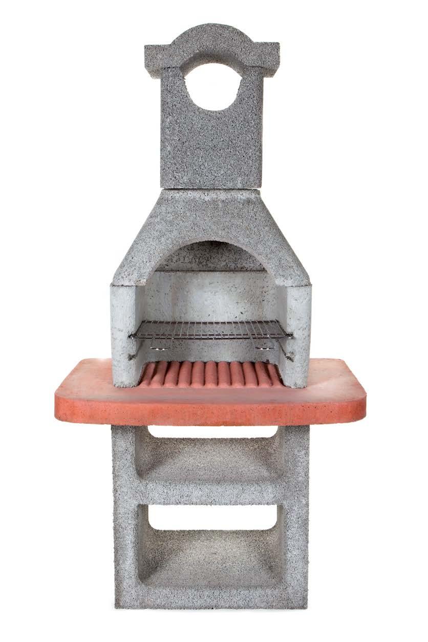 s Selarno Masonry Barbecue Item Number: 202981 The Landmann Selarno Masonry is a popular traditional barbecue with a Mediterranean style.