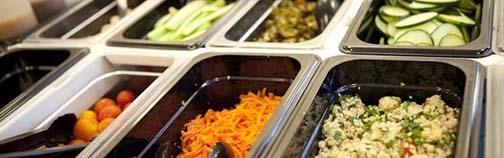 Why Salad Bars? Research shows that incorporating salad bars into school lunches increases children s consumption of fresh fruits and vegetables.