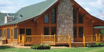 THE EXECTUTIVE LOG HOME $450 - $495 per night This beautiful home is 3,500 sq. ft. and includes a spacious gourmet kitchen with upscale appliances.