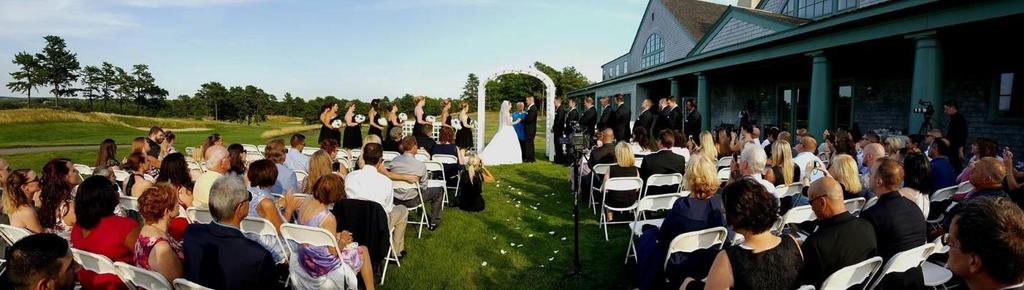 Facilities A lush scenic outdoor ceremony space