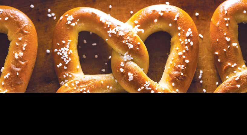 PRETZELS The Salty Snack You Crave Right for all kinds of venues including: Concession Stands Stadiums Arenas Schools Amusement Parks Festivals Bars Parks &