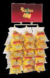 bags of chips and includes the #38506 Nacho Sign. Item # 5585 Display Rack w/sign WxDxH Voltage Ship Wt.