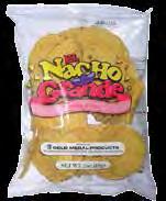 El Nacho Grande Portion Pak & Bulk Nacho Chips #5265 Case Count: 48; Capacity: 3oz.