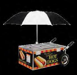 64 Large Hot Dog Steamer #85 Adjustable heat baffles for more regulated heat All stainless steel construction Steams hot dogs and buns in one unit Hot dog juice tray included Adjustable heat control
