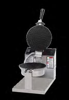 Shown with #825 2Hole Counter Tray (sold separately) Item # WxDxH 82 Giant Waffle Cone Display 2.5 x6.5 x23 Voltage Ship Wt.