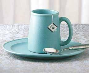 Small Cup (6 oz) serves up tea, after dinner coffee, or your favorite desert. #2301s $13 6. Mug (11 oz) for when only a mug will do (see also facing page).