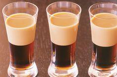 B52 SHOT 1/3 Cointreau or Triple Sec 1/3 Kahlua 1/3 Baileys Pour the Cointreau/triple sec first, then run Kahlua down the side of the shot glass so it layers under the Cointreau/triple sec, then