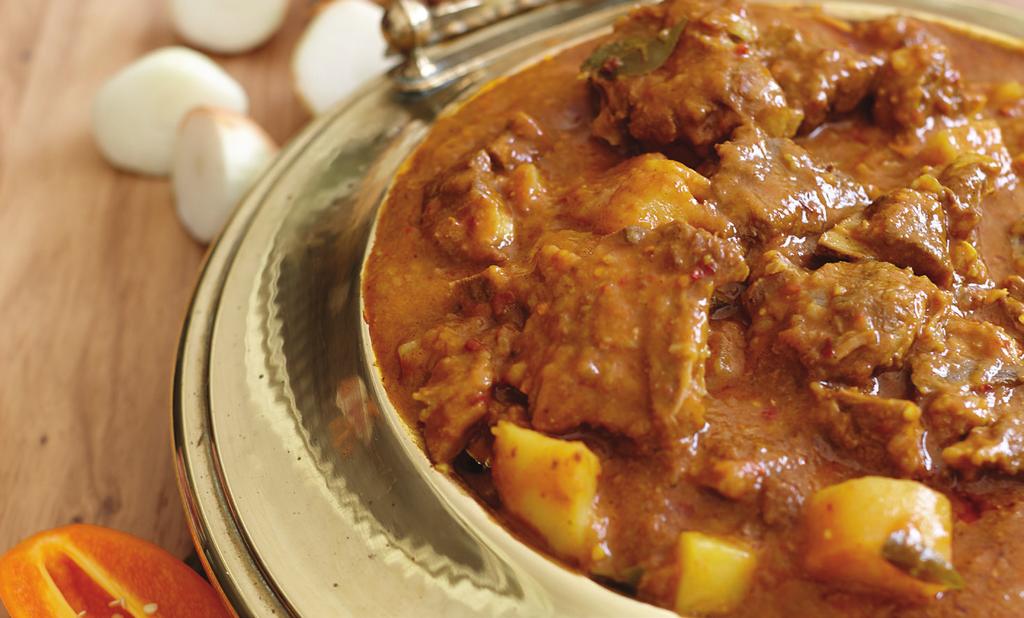 Product Description Unit s/ Mutton Curry Fresh spicy mutton curry with a hint of tomatoes and potato pieces A009 Beef Curry Tender beef