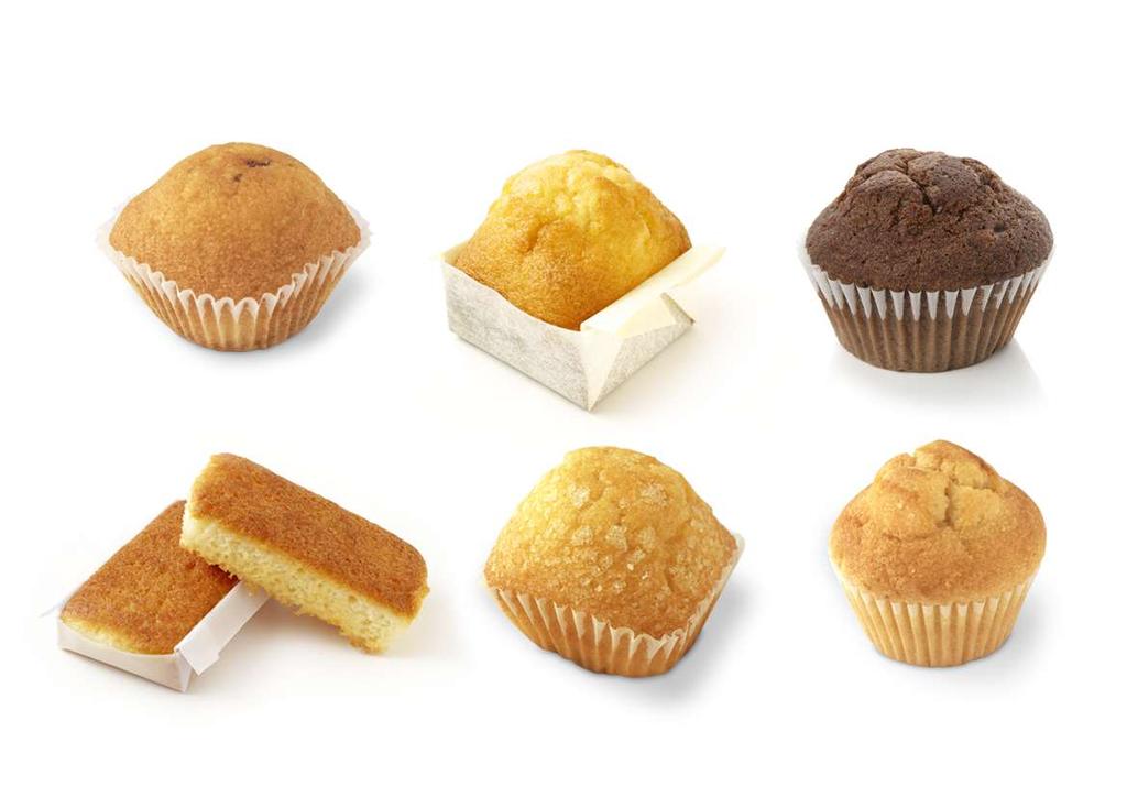 Muffins and Cakes Chocolate Filled Muffin Butter