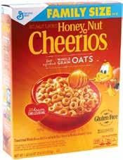 ) ~1 69 General Mills Family Size Cereal Reese s Puffs (.9 oz.), Cheerios (18 oz.