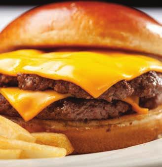 Burgers and such All burgers and sandwiches are served with french fries. Substitute Onion Rings, Bottleneck Fries or Sweet Potato Fries for $1.00. DOUBLE-UP BURGER $7.99 Add Bacon $1.