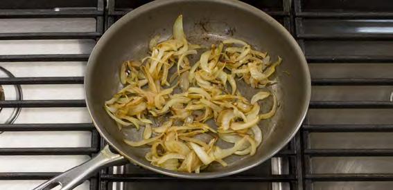 INGREDIENTS 2 tablespoons Natural Grapeseed Oil, divided 1 yellow onion, thinly sliced 1 pound ground