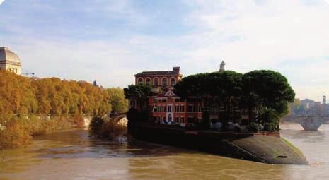 Crossing the river we reach Trastevere, known for its Bohemian character and intense
