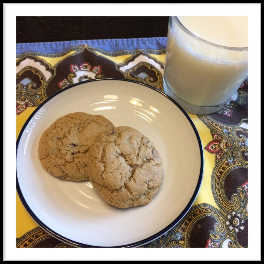 Chapter 4: Enjoy Your Cookies Chef Ina Garten said: You can be miserable before you have a cookie and you can be miserable after you eat a cookie but you can't be miserable while you are