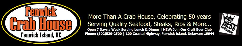 Crab House Menu APPETIZERS Soups» MARYLAND