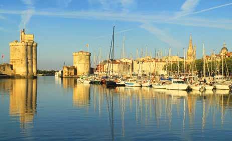 We will explore the city and also visit nearby Ile de Ré, a peaceful and exquisite corner of France s Atlantic Coast with picturesque harbour villages, golden beaches and a rare tranquility.