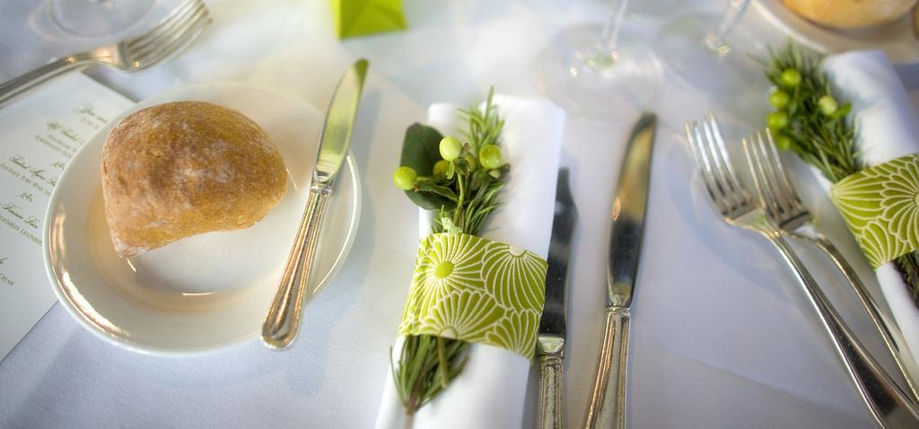 Set Menus We offer a 5 course meal, silver service, as standard.
