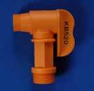 Drum Faucets Kowabunga s patented faucets are threaded on the dispensing end to accept