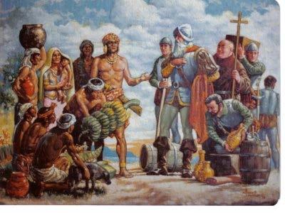 Spanish Conquistadors In the early 1500 s Spanish explorers came to America in search of gold.