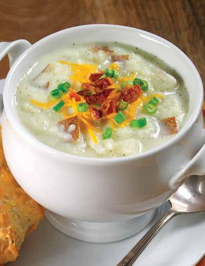 Add your choice of vegetables for a fresh and delicious soup. Each packet serves 6. ITEM 2023 $14.