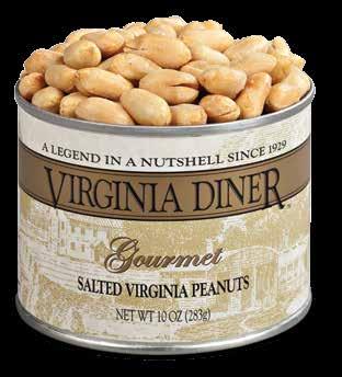 Peanuts are blanched and blister fried for delicious snacking. 10 oz. can.